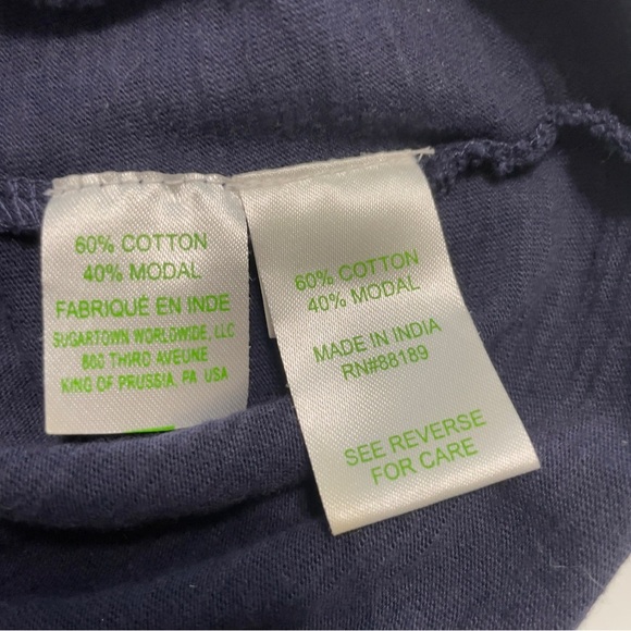 Lilly Pulitzer Shay Dress – True Navy – Size Medium– Ruffle Halter Neck - Picture 8 of 10